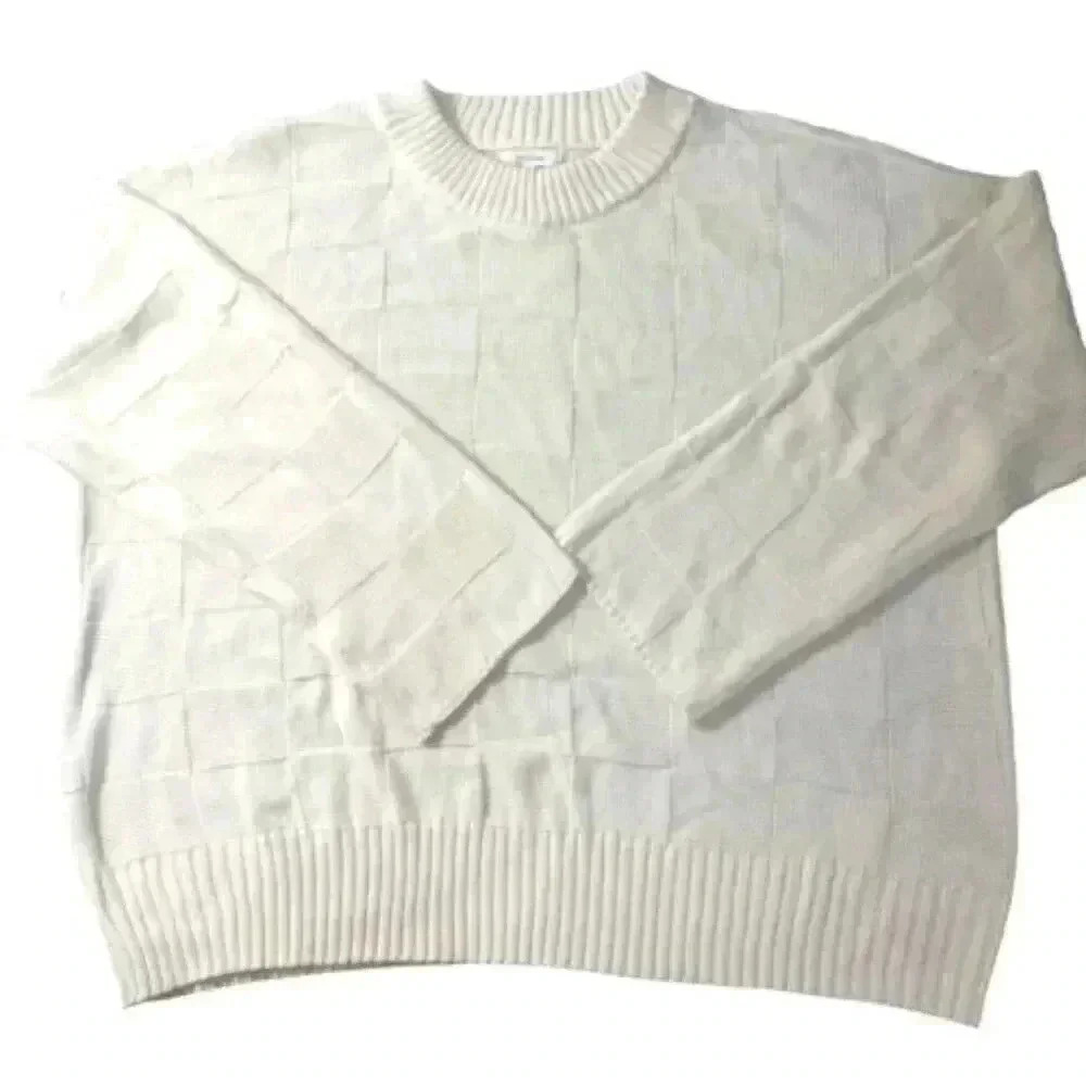 Maurices Cable Knit Cream Sweater Women's Size XL